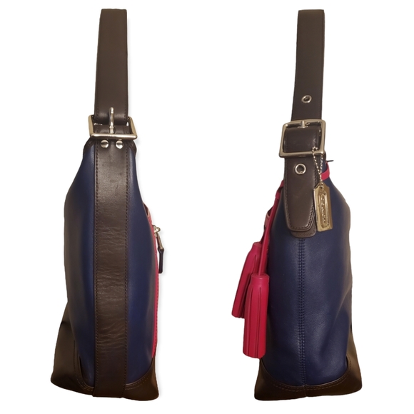 💘Coach💘 Legacy Leather Colorblock Duffle Bag - Picture 3 of 10